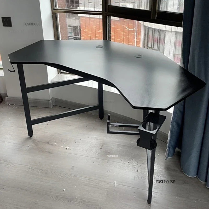 Household Desktop Computer Desks Office Furniture Simple Professional Gaming Table Multi-functional E-sports Table and Chair Set