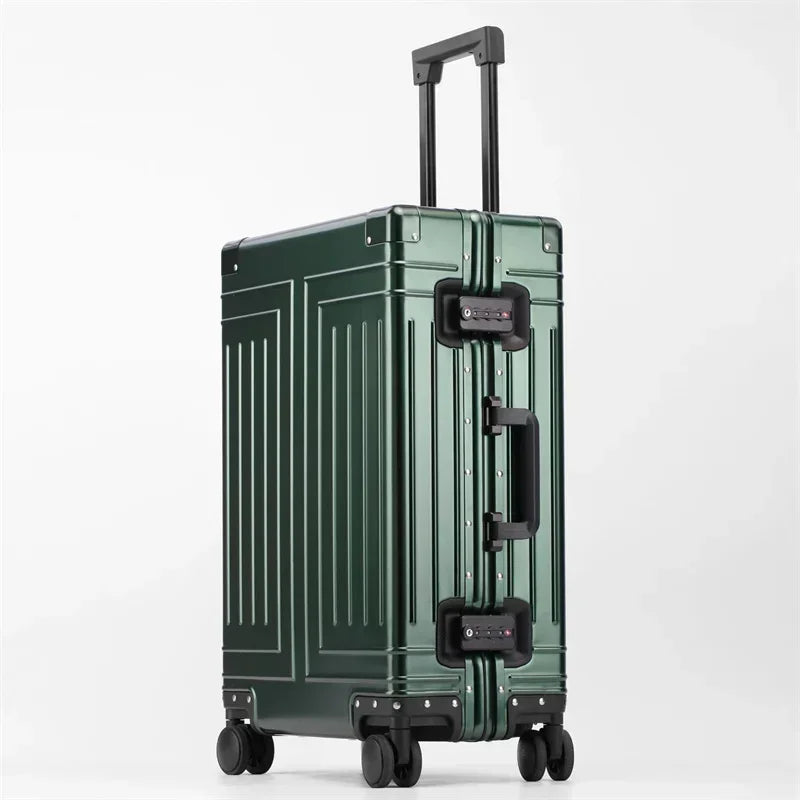Formsio 20"26"29" Inch 1809 Aluminum 25kg Check in Trolley Suitcase 10kg Cabin Trolley Luggage Bag On Wheels