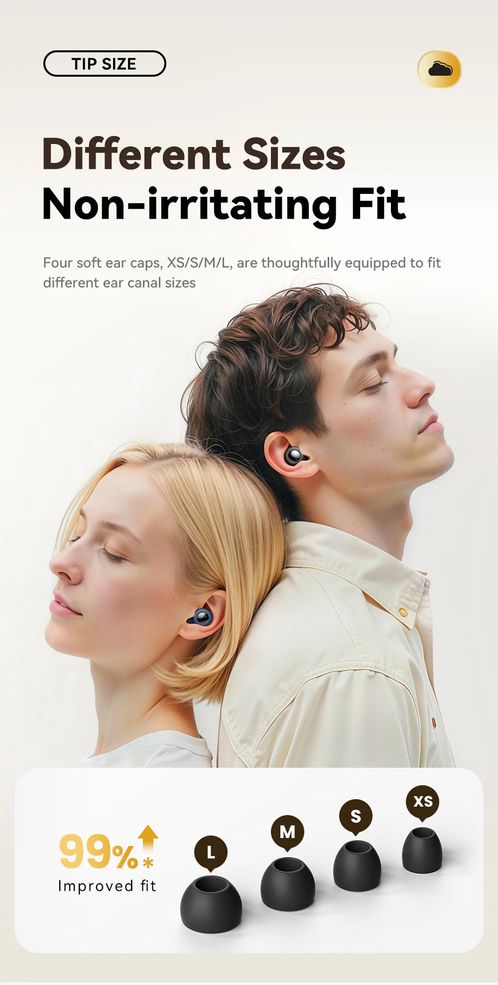 ESSAGER Noise Cancelling Ear Plugs for Sleeping Soft Silicone Sleep Earplugs Noise Reduction Earbuds for Sleep Work Study Travel - Kimlud
