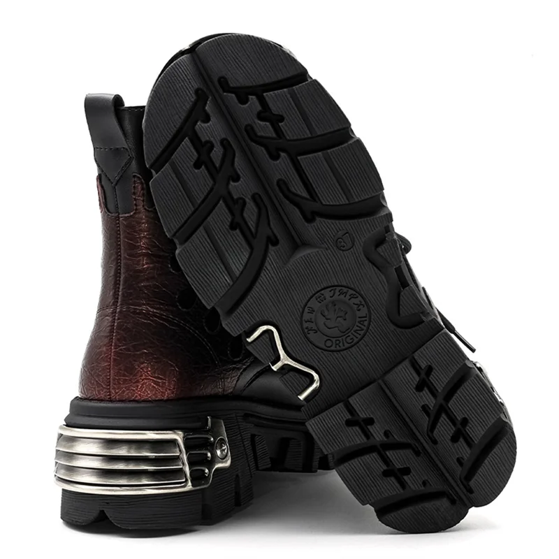 Fashionable Retro Women's Small Leather Boots Sexy Soft Soled Retro Washed Derby Shoes Charming Workwear for Men And Women