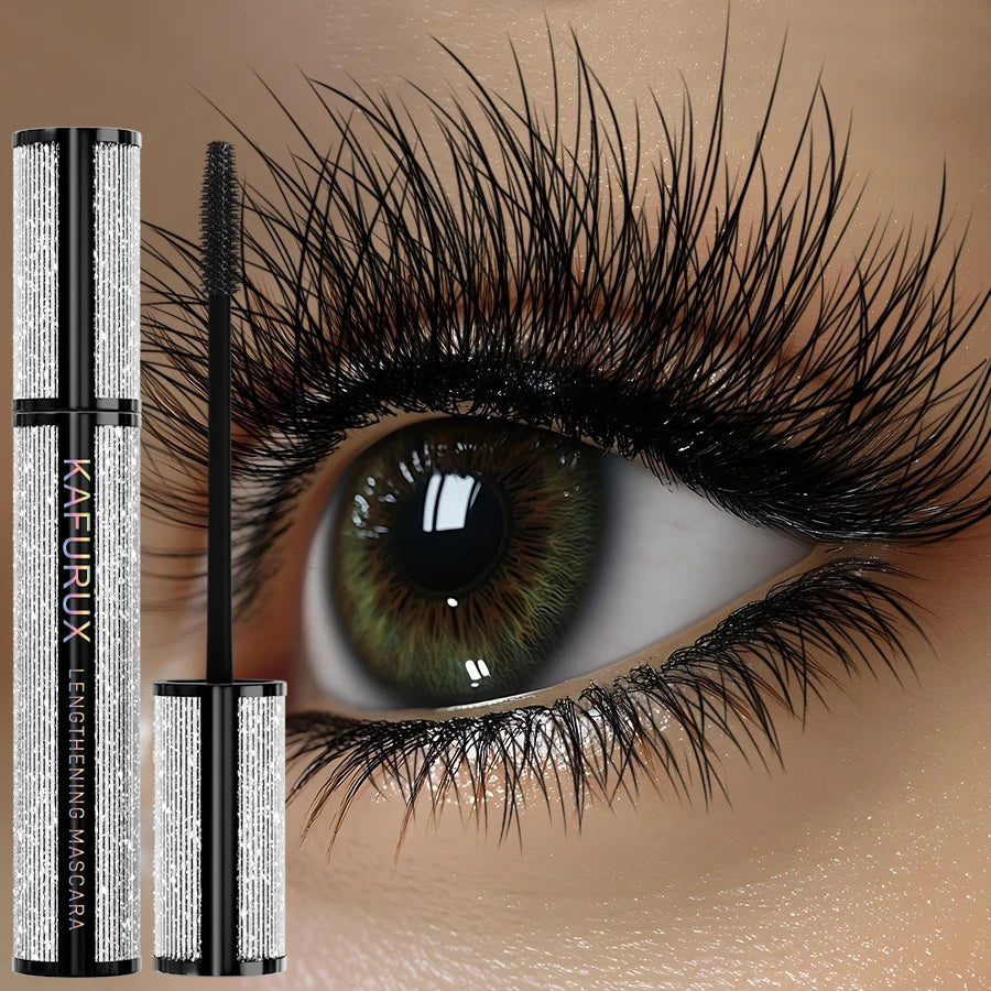 1PC 5D Black Lengthening Mascara Eyelashes Extension Eye Lashes Brush Beauty Korean Makeup Long-wearing Cosmetic Gift...