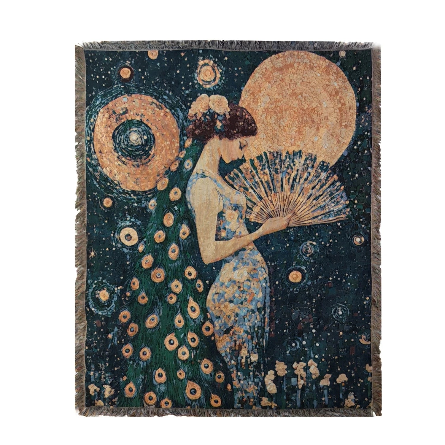 Ladies Sofa Blanket Oil Painting Woman Home Decoration Camping Blanket Bedspread Picnic Mat Aesthetic Wall Tapestry Bed...