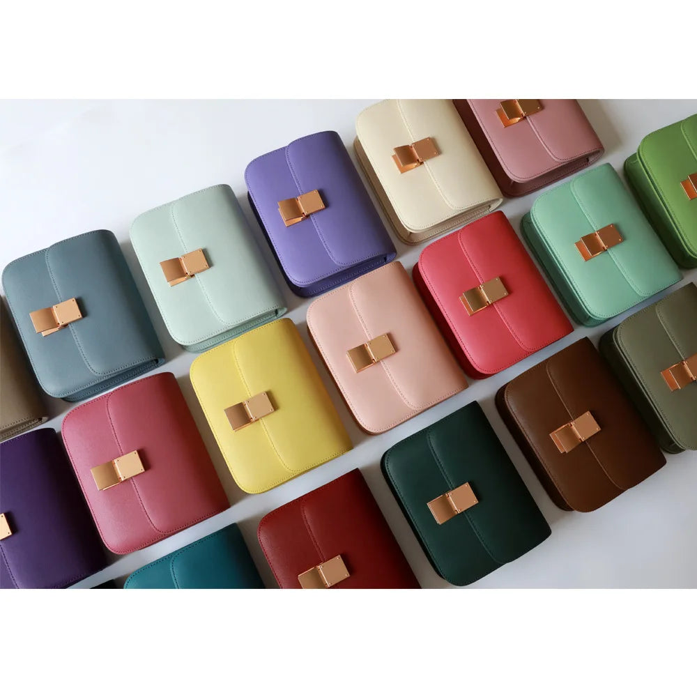 UBELLIN Large Women Handbag Bag Single Flap Lock Fashion Interior Compartment Solid Luxury Shoulder Bags Handbags 2024 - Kimlud