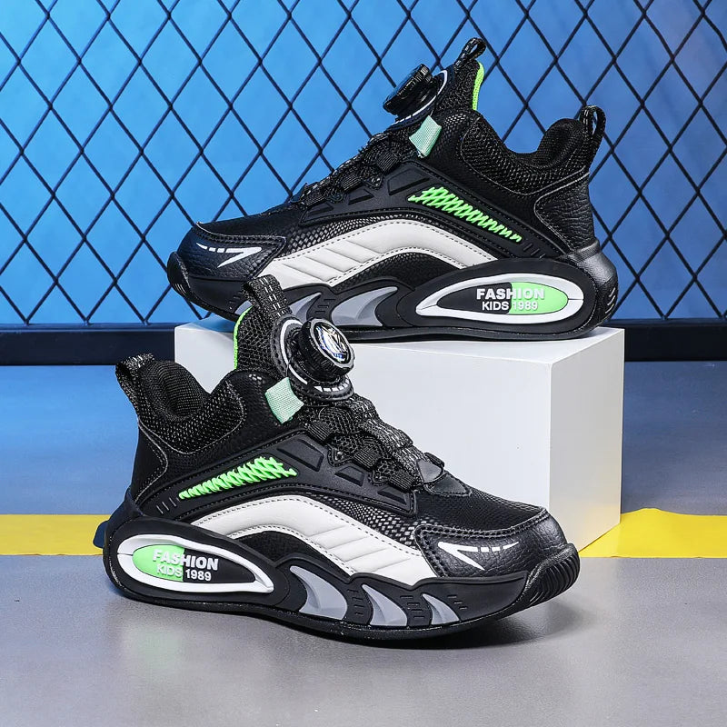 New Arrival Children Shoes Girls Boys Fashion Sneakers Comfortable Kids Sports Shoes Breathable Casual Leather Outdoor...