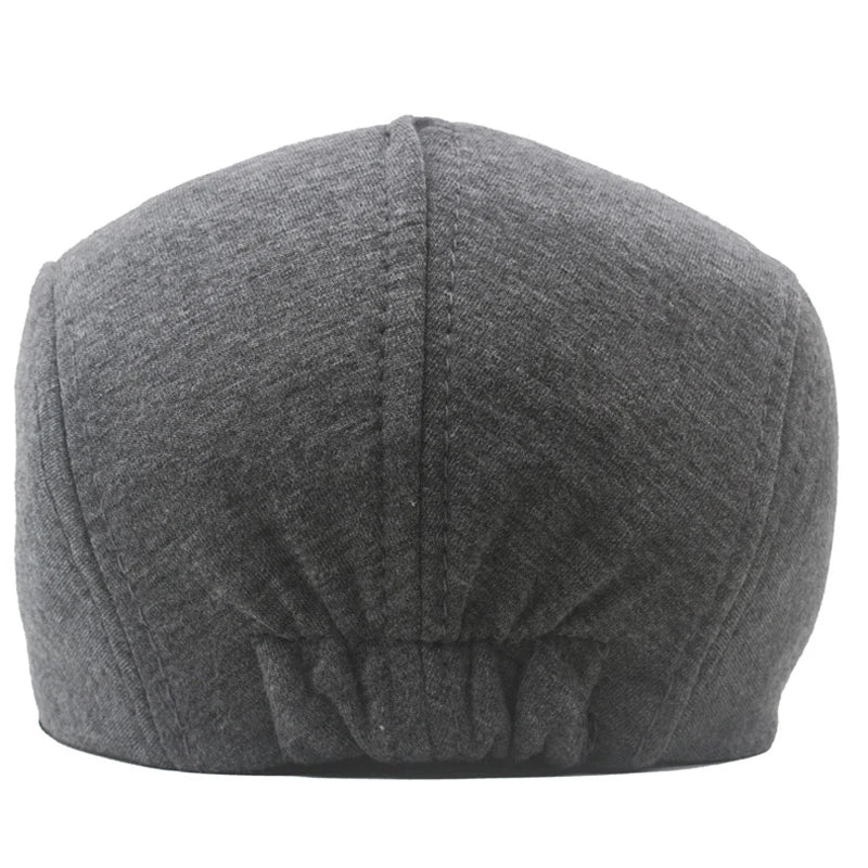 Fashion New Men's Casual Newsboy Hat Flat Cap Winter And Autumn Retro Beret Hat Wild Casual Hats Octagonal Cap Winter...