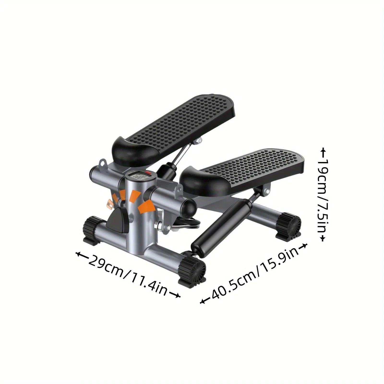 Indoor Fitness Equipment Exercise Steppers 350lbs Hydraulic Fitness Stair Multifunctional Climbing Pedal Machine Mini Stepper