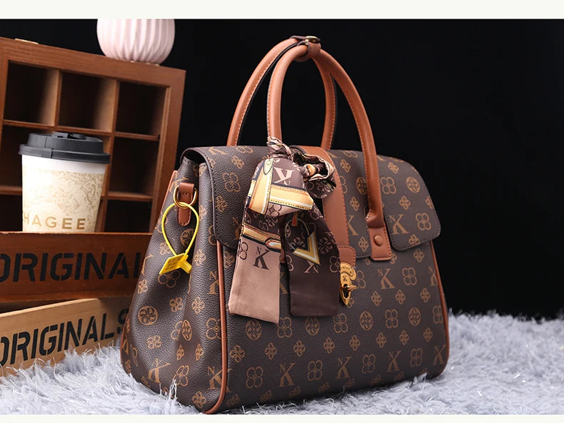 Light luxury brand women's bag 2025 new fashion versatile high-end handbag large capacity trendy single shoulder crossbody bag