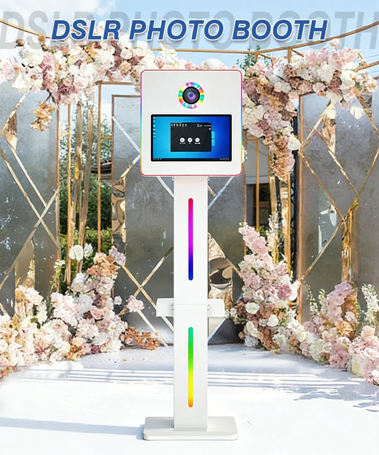 High Quality Portable Standzone 15.6 Inch Touch Screen DSLR Photo Booth Machine Selfie Photo Booth for Wedding Party...