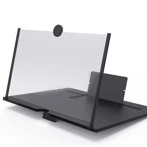 17x22cm HD Version Mobile Phone Screen Magnifying Glass 2X 3X Pull-out Creative Stretch 3d Mobile Phone Holder Magnifying Glas