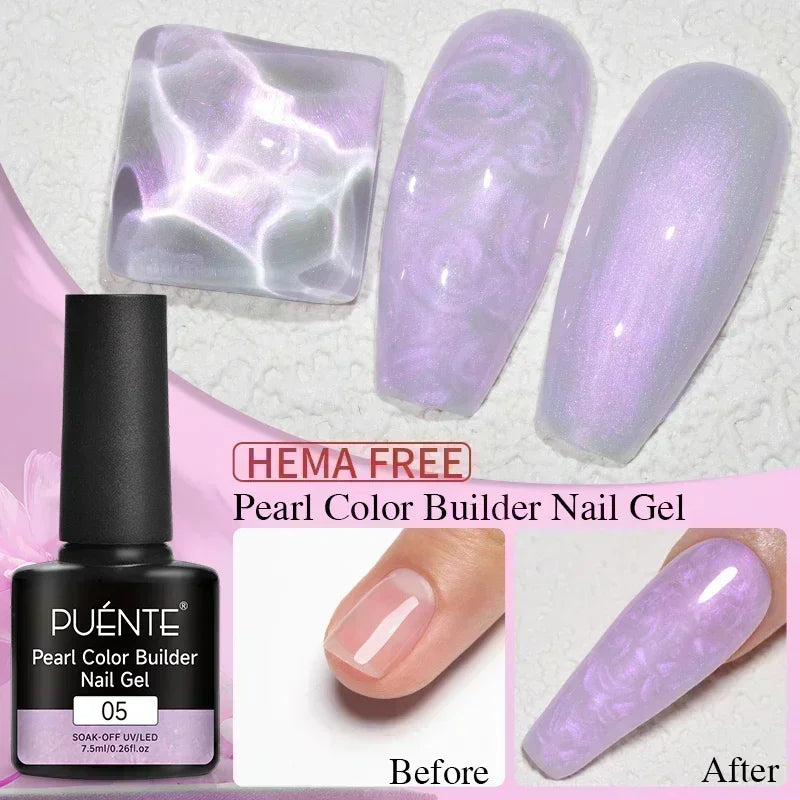 7.5ML Sparkling Reflective Glitter Gel Nail Polish Pink Purple Red Blue Colors Dark Flashing Nail Gel Soak Off UV Nail Varnish