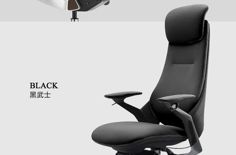 Computer Relaxing Office Chair Ergonomic Mobile Wheels Leather Office Chair Backrest Modern Sillas De Oficina Library...