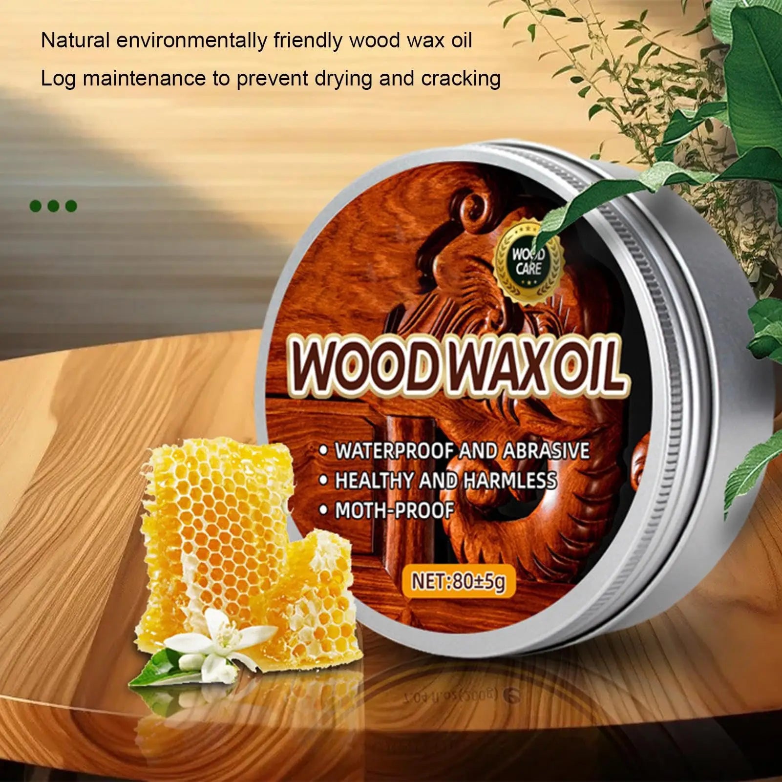 Environmentally Friendly Wood Wax Oil Original Mahogany Furniture Solid Brightening And Moisturizing Oil Wood Floor...