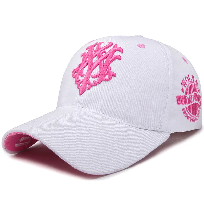 Totem Embroidered Baseball Cap Fashion Men Women Caps Spring And Summer Snapback Hip Hop Hat Adjustable Flame Sun Shading Hats - Kimlud