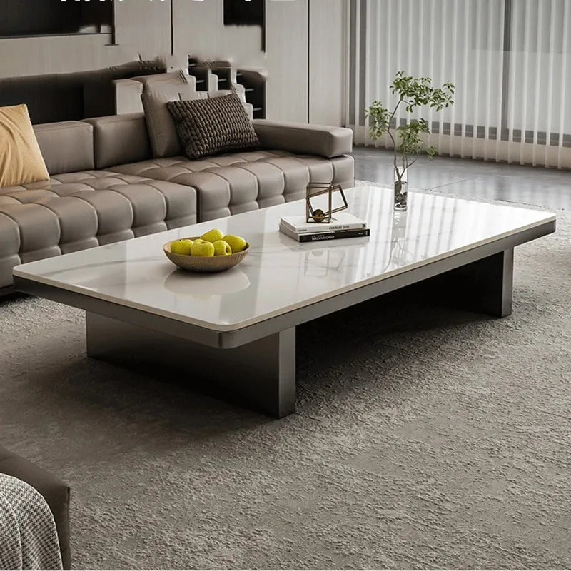 Decoration Bedroom Modern Minimalist Coffee Table Unique Italian Simple Side Table Writing Computer Mesa Auxiliar Home Furniture - Kimlud