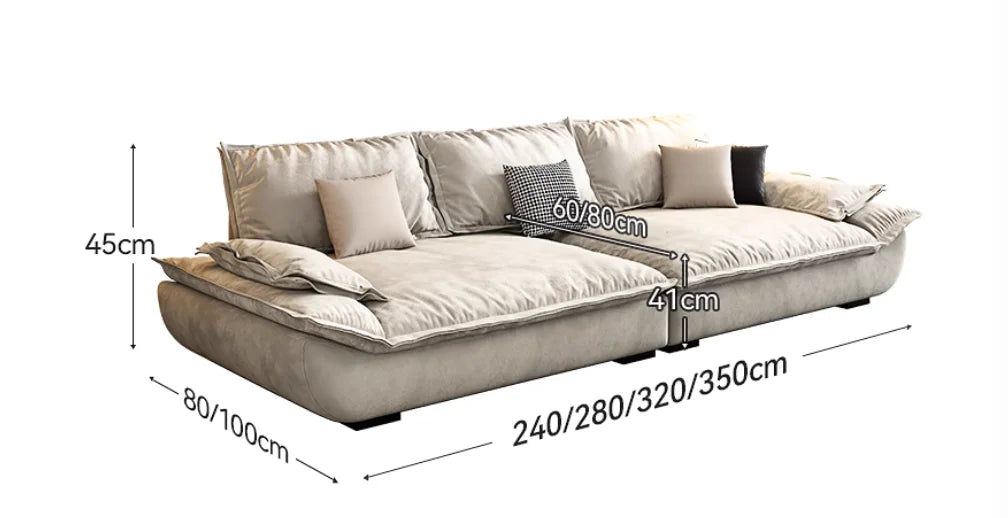 Designer Classic Living Room Sofas White European Soft Puff Living Room Sofas Lounge Modern Couch Wohnzimmer Furniture...
