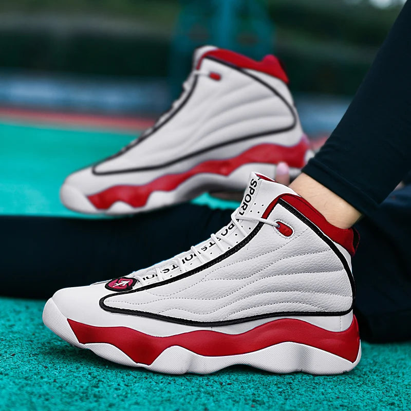 Super Cool Mens Womens Basketball Shoes Luxury Brand Sport Shoes Boy Anti Slip Outdoor Basketball Trainers Wearable Sneakers - Kimlud