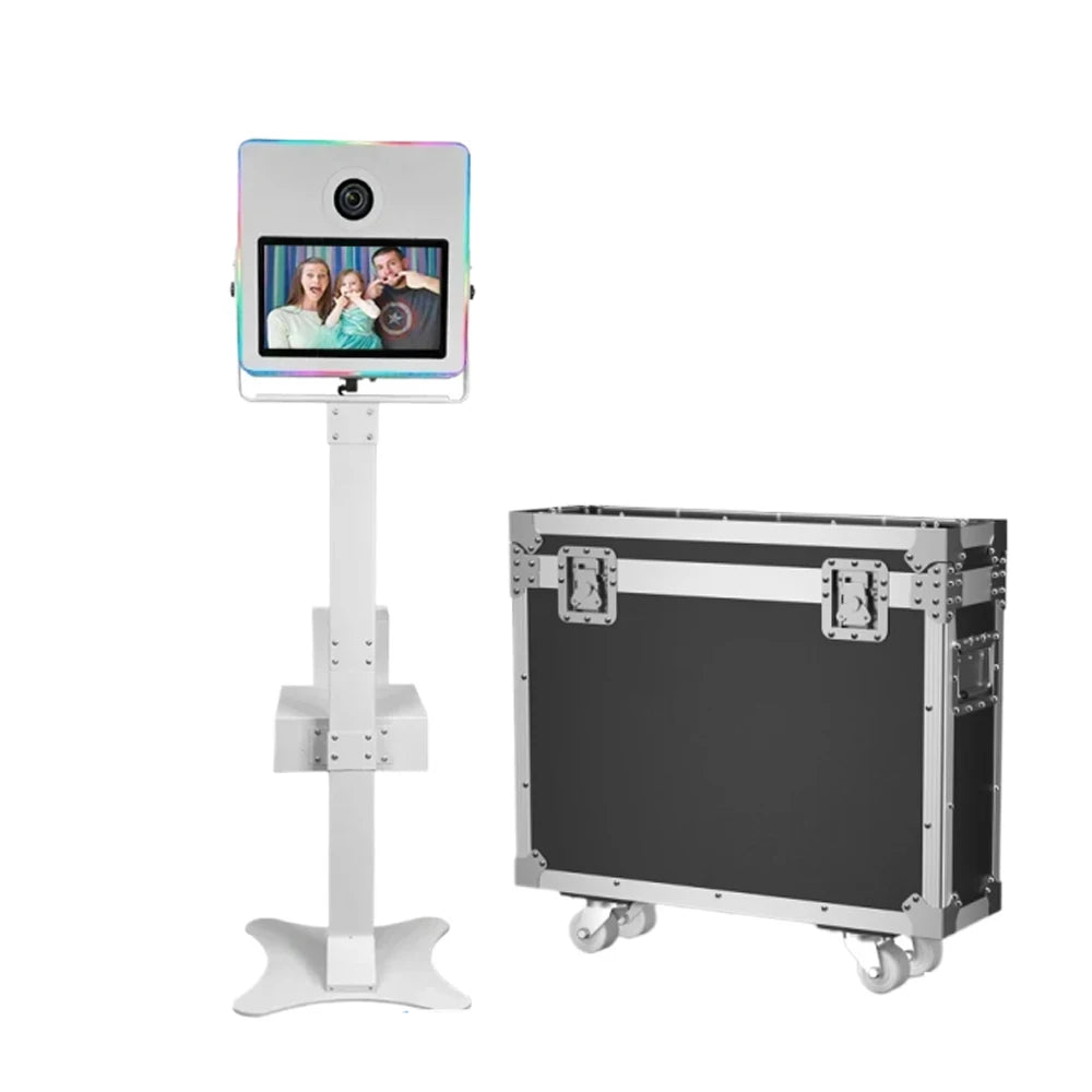 2025 Newest 15.6 Inch Touch Screen Magic Mirror DSLR Photo Booth Machine Selfie Camera Protable for Wedding Party Events - Kimlud