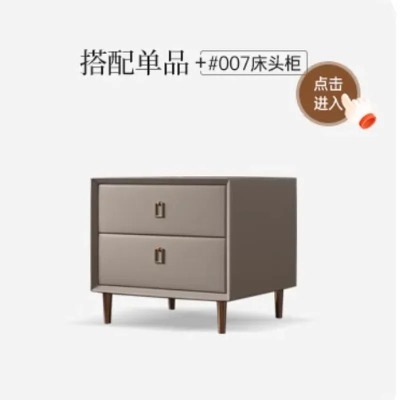 King size bed set with frame, double bases, single beds, full bedroom furniture, headboards - 200X220cm.