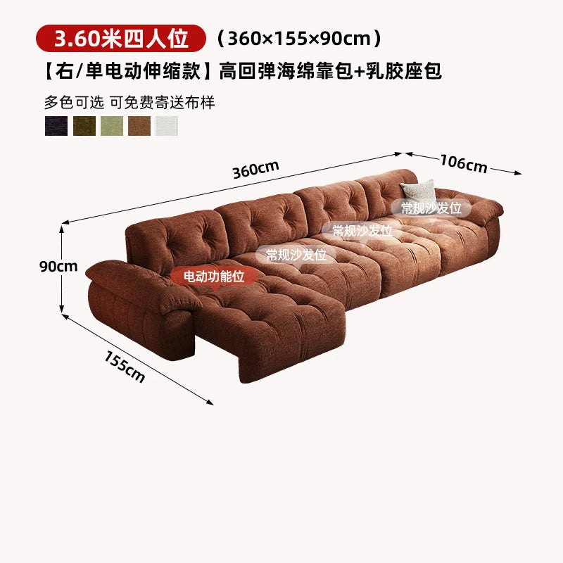 Designer Smart Living Room Sofas Lazy Children Luxury Modern Love Seat Living Room Sofas Multifunctional Muebles Home Furniture