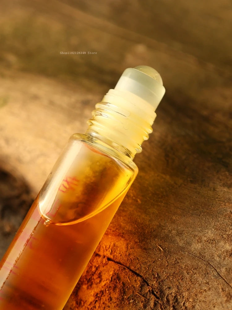 10ml Natural India Old Mountain Sandalwood Essential Oil Indoor Humidifier Air Purification Buddhist Beads Aromatherapy Oil - Kimlud