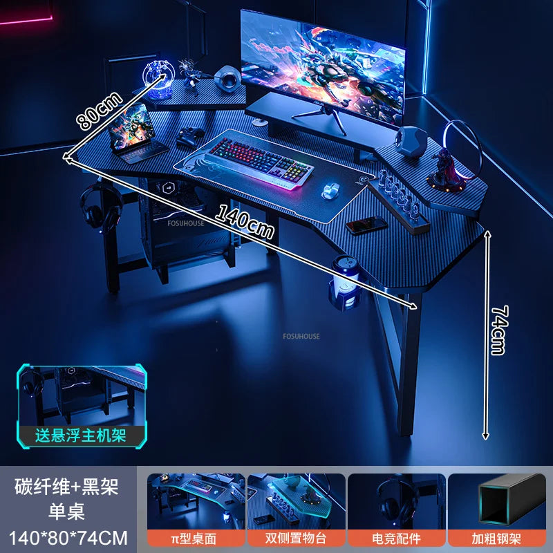 Nordic Simple Computer Desks Home Bedroom E-sports Gaming Desk Light Luxury Office Furniture Desktop Computer Desk Reading Desk - Kimlud