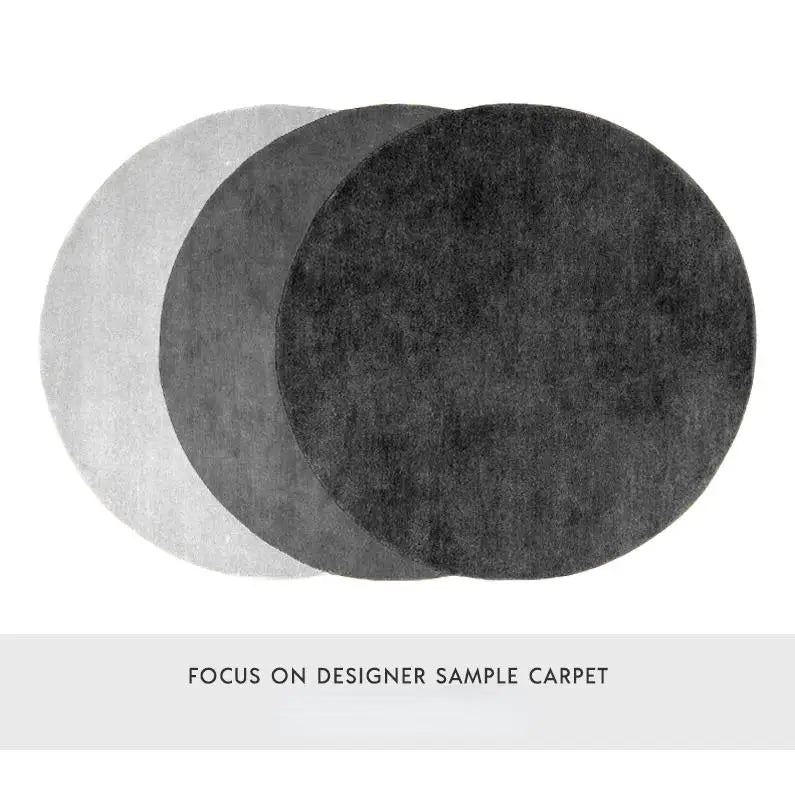 Nordic Simple Style Irregular Carpet for Living Room Home Decoration Sofa Fluffy Plush Rug Bedroom Bedside Non-slip Mat Washable