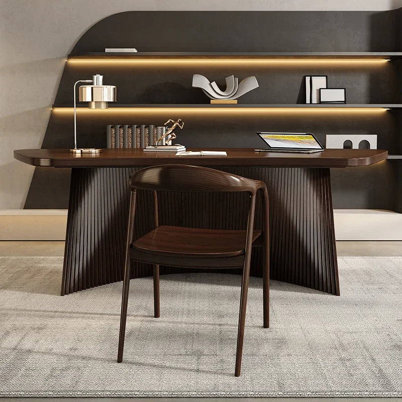 Asthetic Manager Executive Desk Modern Luxury Designer Workstation Office Table Conference Black Mesa De Escritorio Home Office - Kimlud