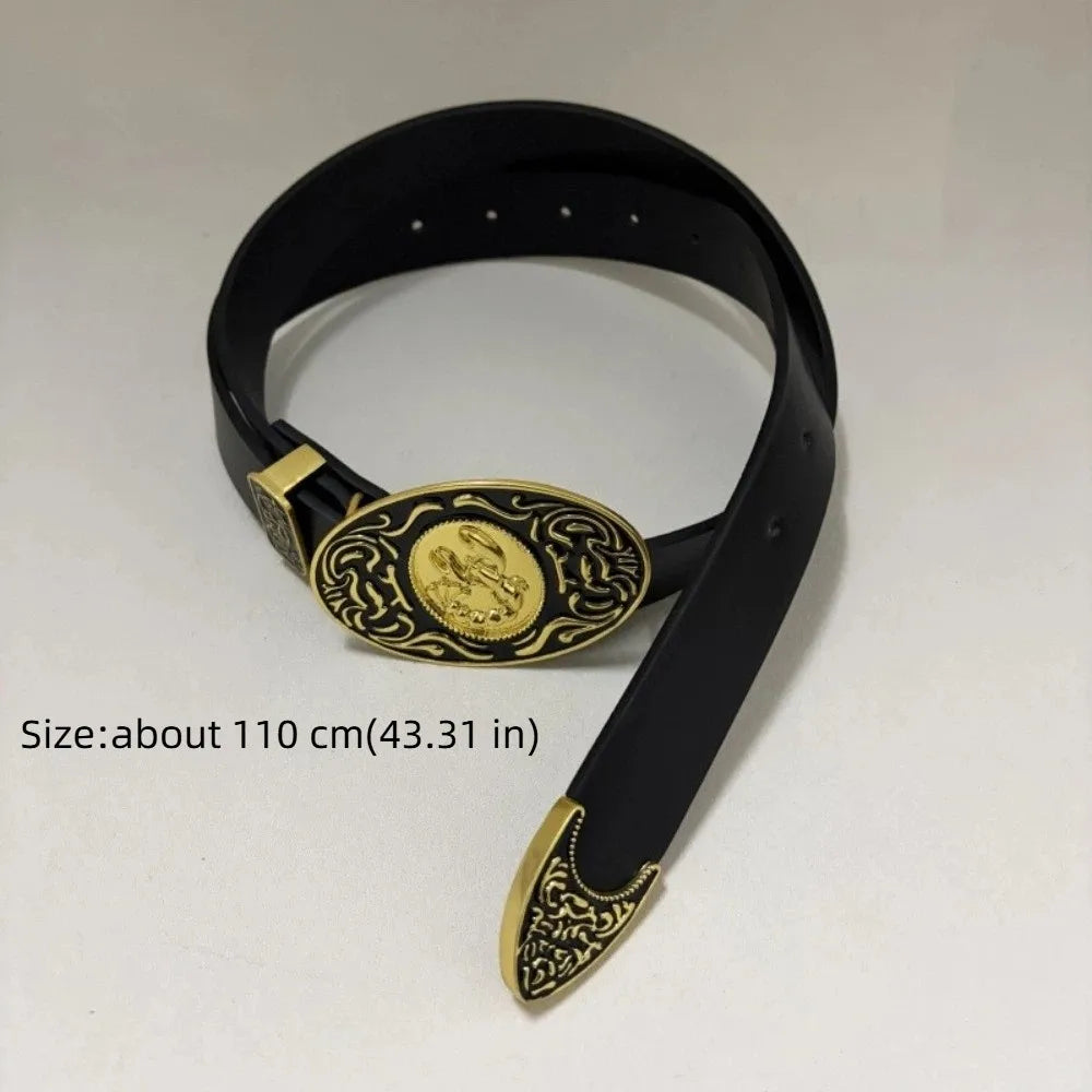 New Luxury Women's Belt Leather Adjustable Waist Belt Buckle Lobster Engraved Buckle Waist Chain for Dresses | Kimlud...