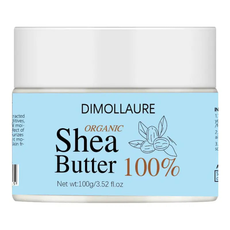 Dimollaure Shea Butter Oil Organic Unrefined 100g, Moisturizing Nourishing Softening Body Oil Skin Streaming Products |...