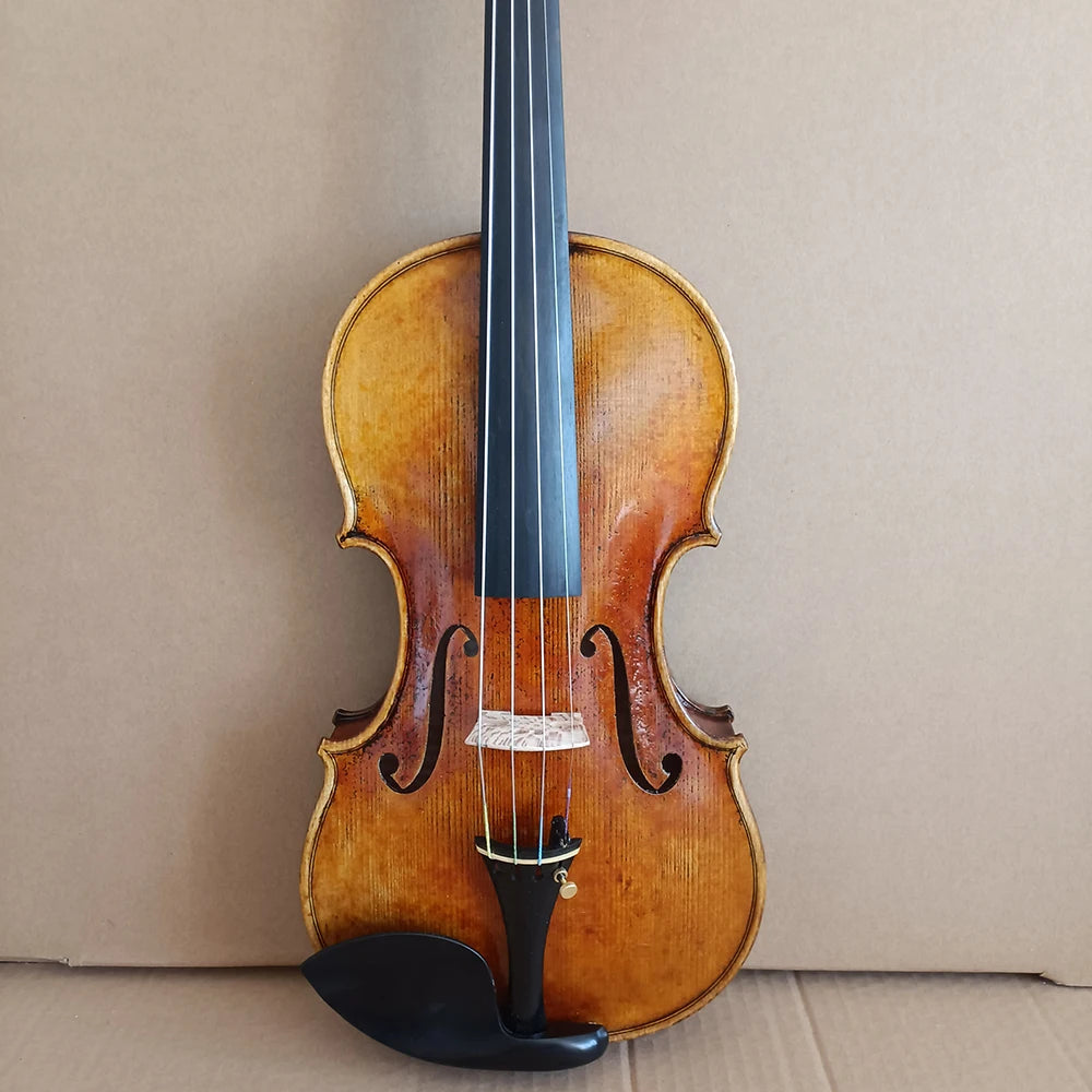 Strong tone Guarneri model Handmade Violin 4/4 szie Italian Antique varnish Maple Violin professional Musical Instruments - Kimlud