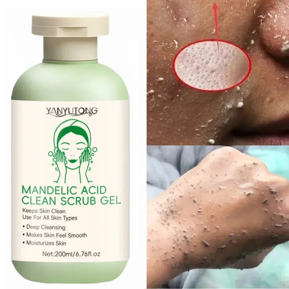 Exfoliating gel facial deep cleansing pore cleansing skin care whitening moisturizing repair facial scrub skin care