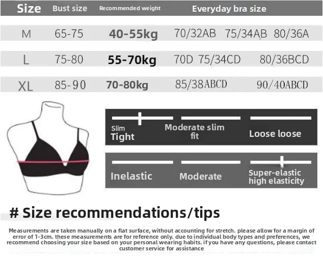 High Quality Sexy Adjustable Wireless Supportive Comfortable Bra New Anti-Vibration No Steel Ring Yoga Beauty Back Underwear - Kimlud
