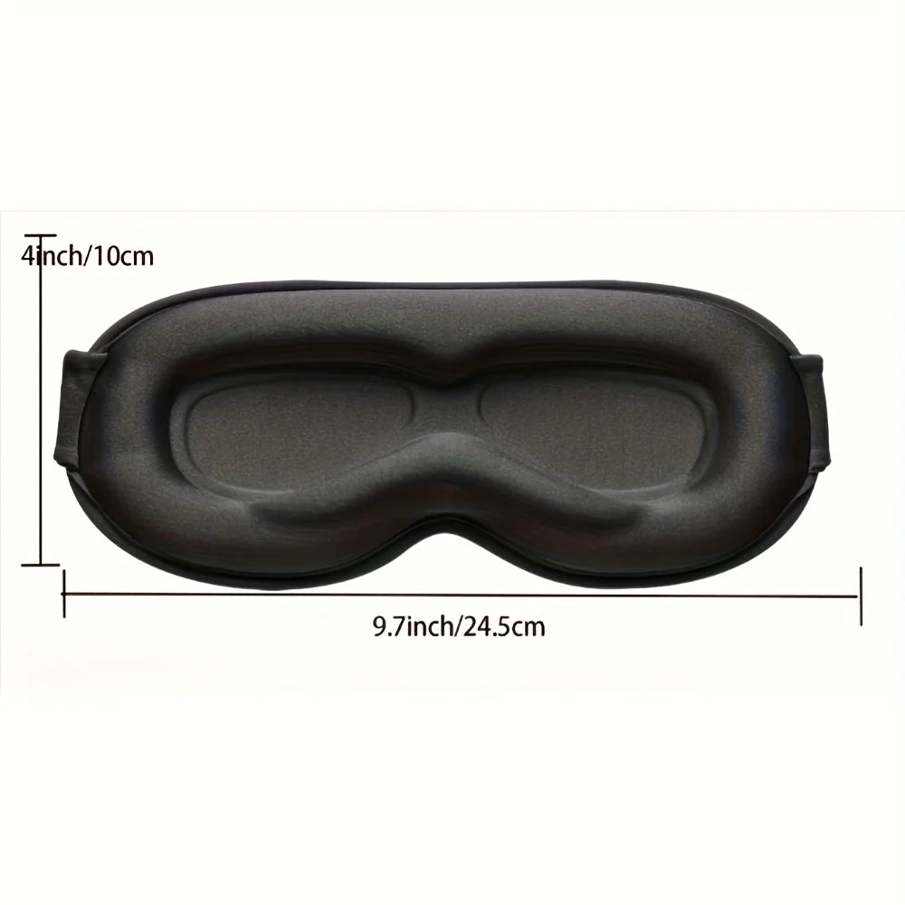 High-quality 3D three-dimensional eye mask for men and women, simple light-blocking eye mask nose pad sleep suitable for office