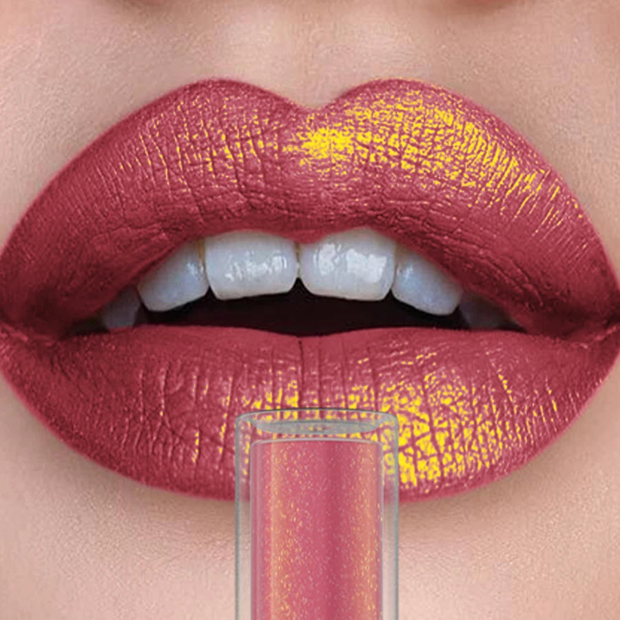 14 Colors Glitter Lip Glaze Hydrating Red Pink Metallic Lip Tint Highly Pigment Lip Gloss Korean Makeup for Women Cosmetics Gift