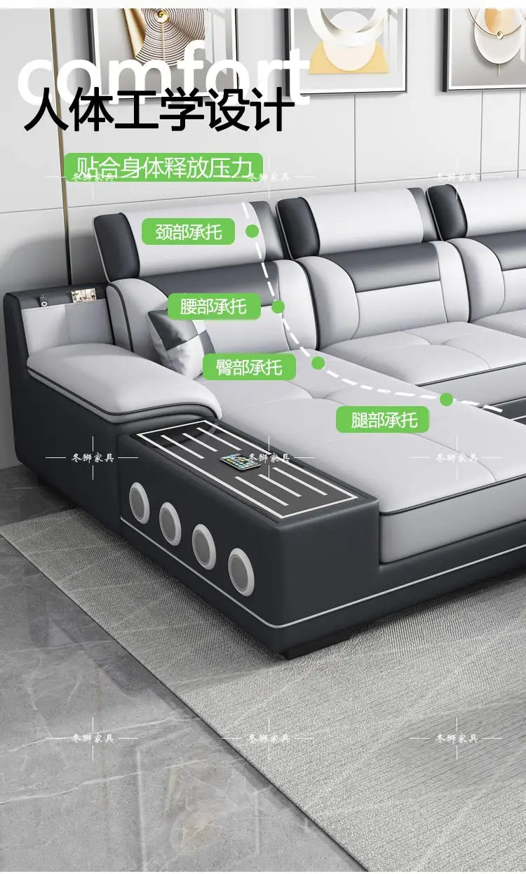Fabric sofa modern simple living room combination large and small apartment furniture cat scratching skin leave-in technology cl