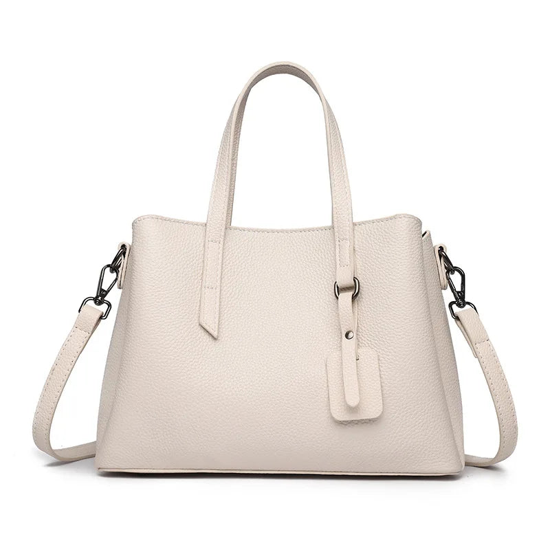 First Layer Cowhide Women's Shoulder Bag Commuter Handbag Armpit Crossbody Bag Genuine Leather Small Square Bag luxury |...