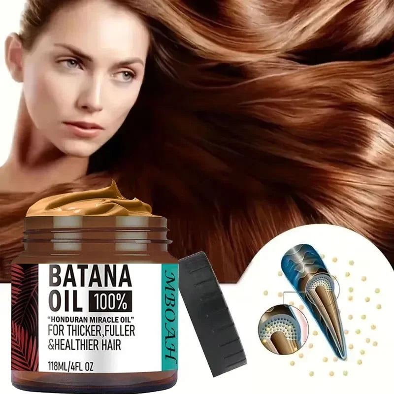 100% Unrefined Batana Oil Hair Conditioner- Get Fuller, Thicker, Healthier Hair Conditioner Haircare Silky Hair Nutrition - Kimlud