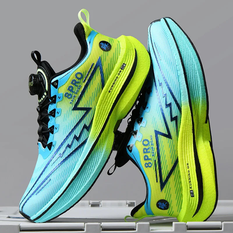 Athletic Running Shoes Men Professional Carbon Board Marathon Sports Breathable Lightweight Women Comfortable Casual Sneakers