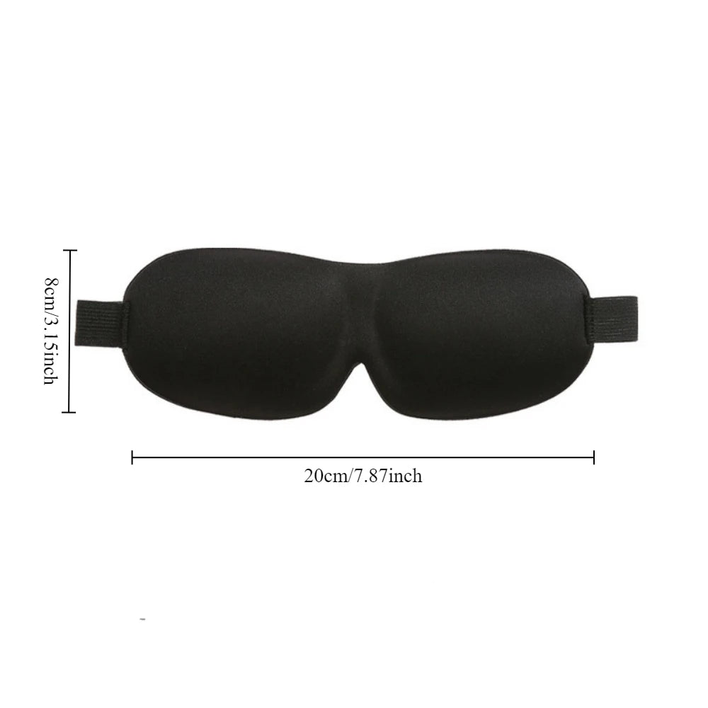 3D Sleep Mask Blindfold Sleeping Aid Soft Memory Foam Eye mask for Sleeping Travel Blockout Light Slaapmasker Eye Cover