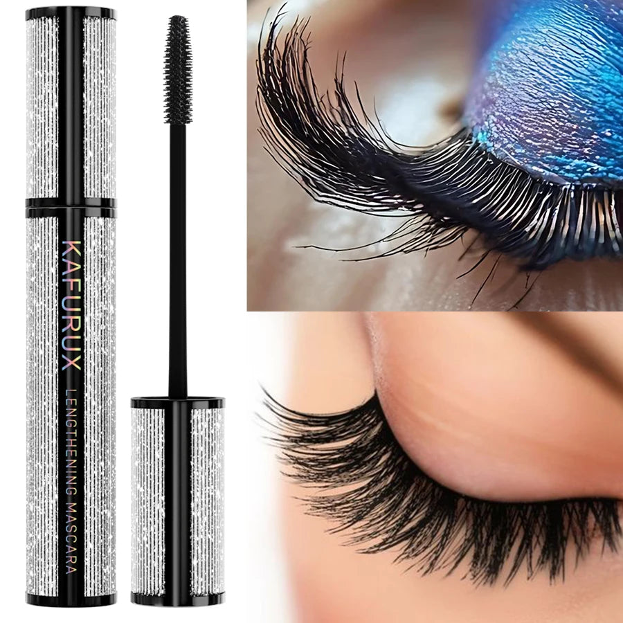 1PC 5D Black Lengthening Mascara Eyelashes Extension Eye Lashes Brush Beauty Korean Makeup Long-wearing Cosmetic Gift...