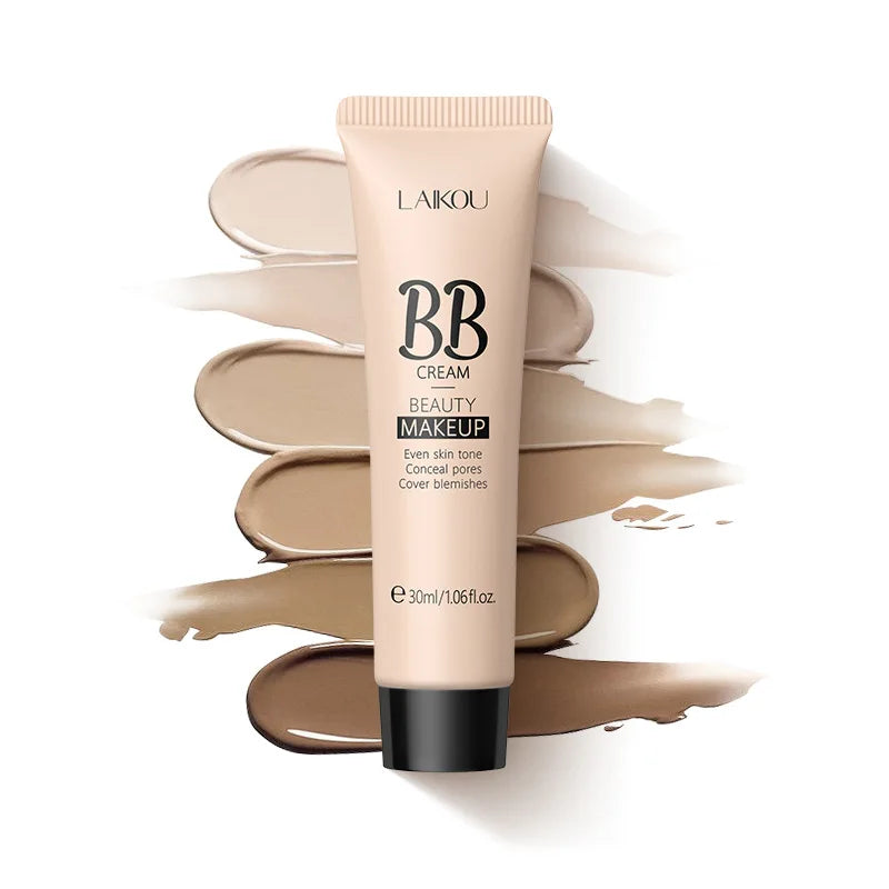 6-color optional concealer BB cream 30ml natural facial concealer primer liquid foundation