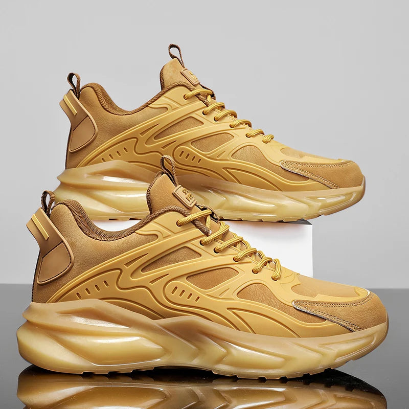 YRZL Men's Lightweight Running Shoes Breathable Mesh Walking Shoes Non Slip Comfortable Athletic Shoes for Men Sports Outdoor - Kimlud