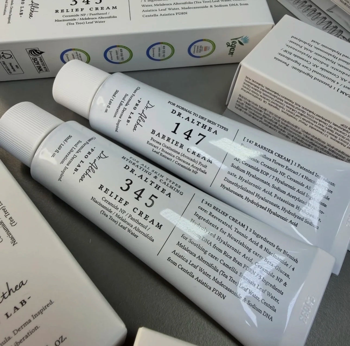 Original Dr.Althea 147 Barrier 345 Relief Cream Antioxidant Whitening Cream Moisturizing Intensive Repair Korean Essence...