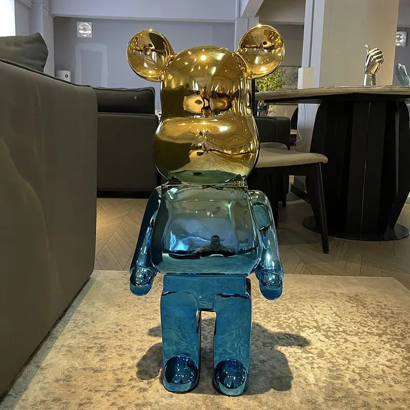 Home Decoration Accessories Cartoon large Bear Figurine Interior Nordic Living Room Decor Modern Art Statue Ornaments...