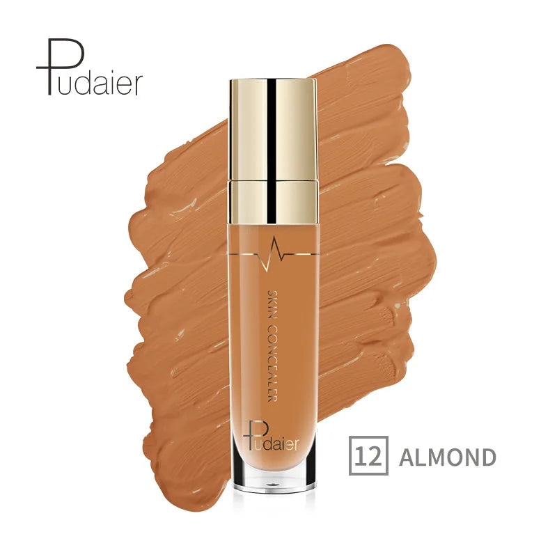 Pudaier Make-up Concealer 22Color Liquid Concealer Perfect Cover Pore Dark Circles Oil-control Waterproof Liquid Face Foundation