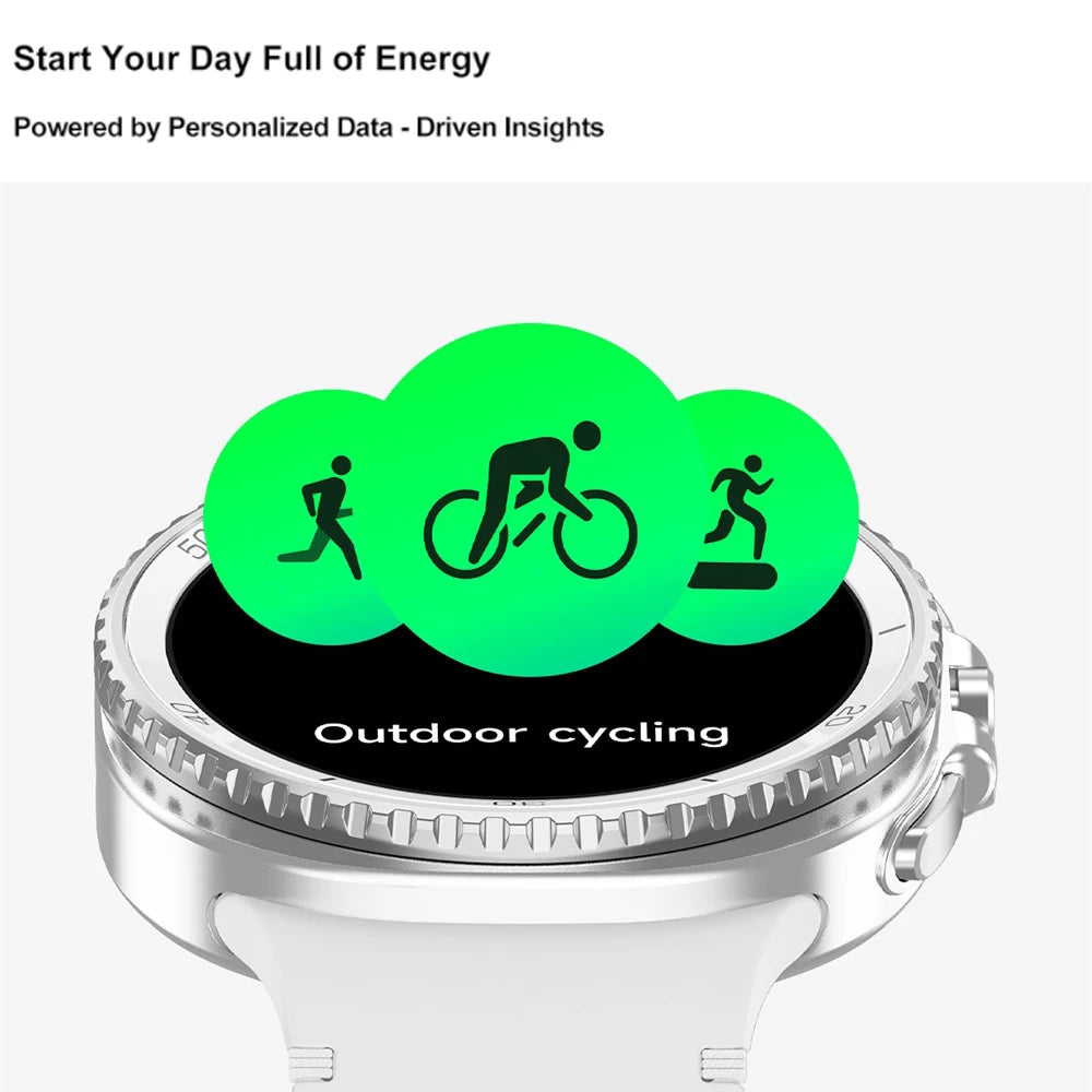 Fashion Smart Watch Blue Tooth Call Watches Heart Rate Waterproof SmartWatch Voice Assistant NFC Sport Fitness Music Bracelet