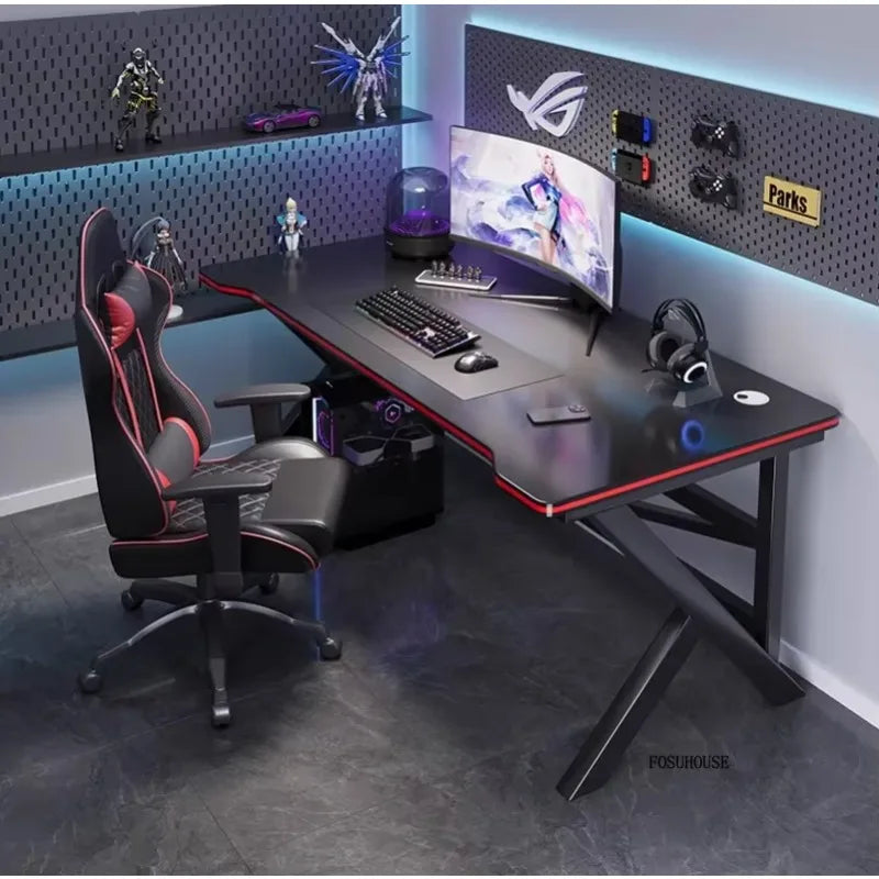 Modern Simple Wooden Computer Desks Bedroom Office Desks Home Student Reading Desk Desktop Internet Cafe E-sports Gaming Tables - Kimlud
