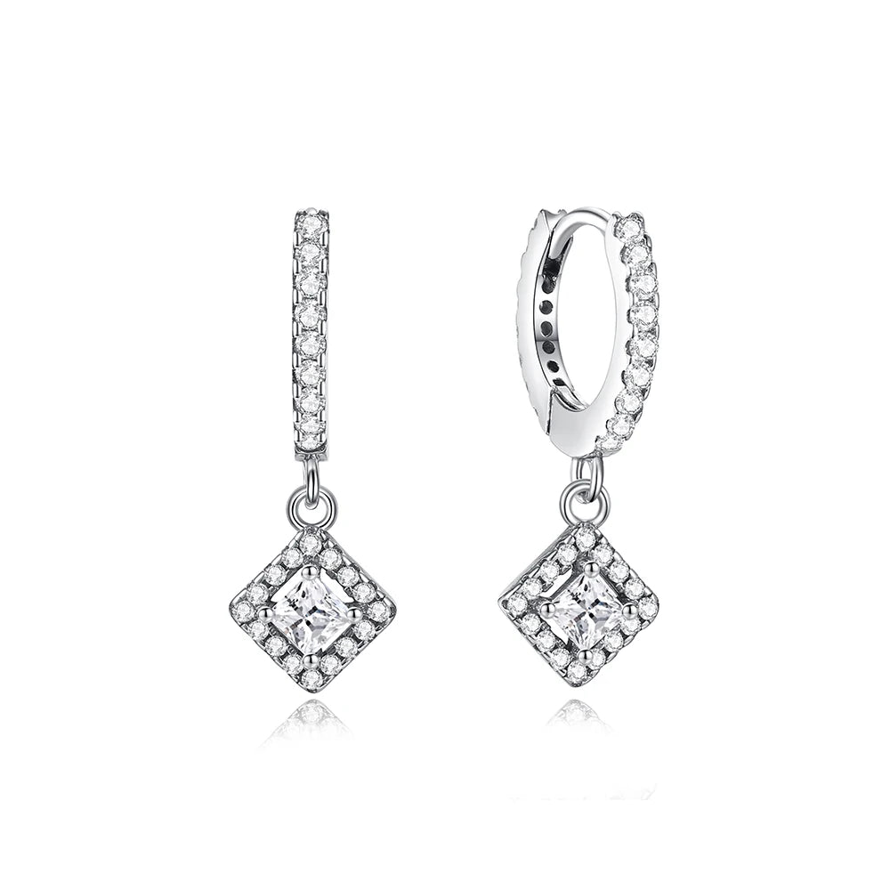 Original 925 Sterling Silver Earrings 2026 Stud Hoop Crystal Earings For Women Rose Gold Crown Heart Infinity Bee Earing...