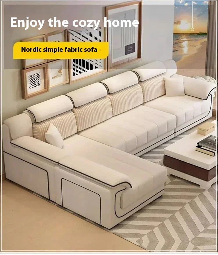 Wood Beige European Sofas Filler Armrest Design Nordic Recliner Lazy Sofas Salon Luxury Modern Divano 2 Posti Unique...