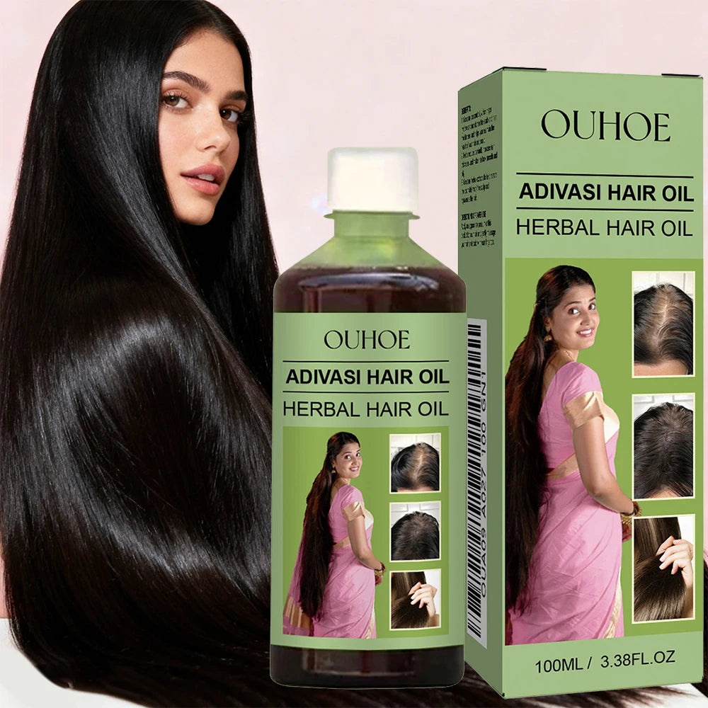 100ml Hair Growth Oil Herbal Hair Care Rosemary Prevent Hair Loss Repair Damaged Hydrate Moisturize Nourishing Scalp Essence